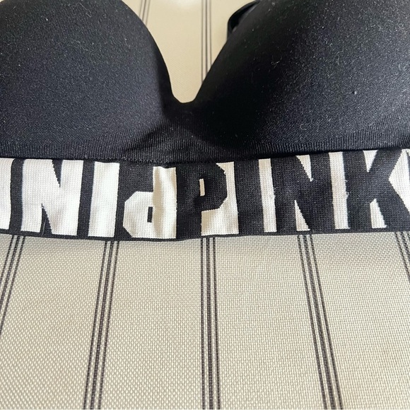 PINK Victoria’s Secret Logo Cozy & Comfy Wireless Bra - Picture 5 of 6